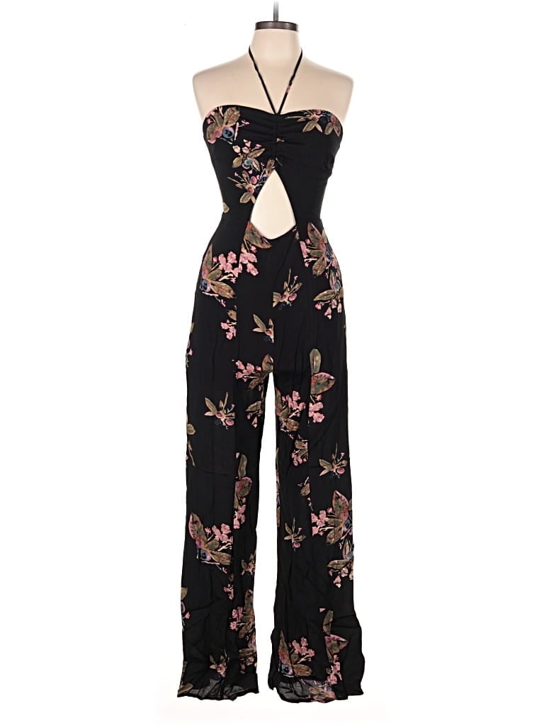 Pre-owned Hommage From Los Angeles Jumpsuit In Black