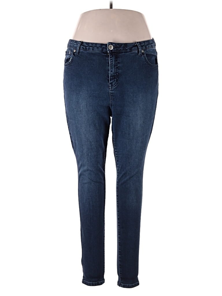 Pre-owned Eloquii Jeans In Blue