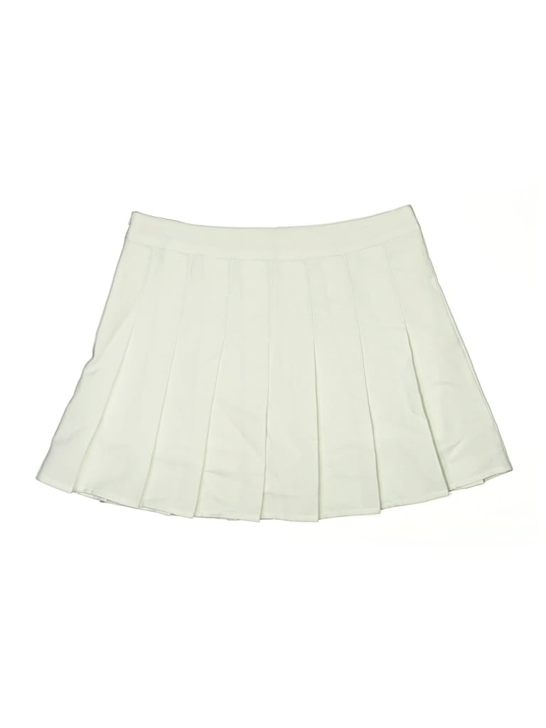 Pre-owned Assorted Brands Casual Skirt In White