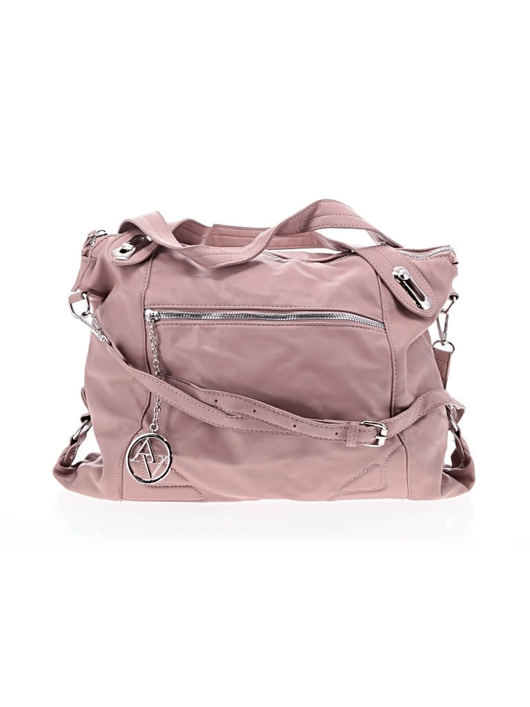 Pre-owned Adrienne Vittadini Satchel In Pink