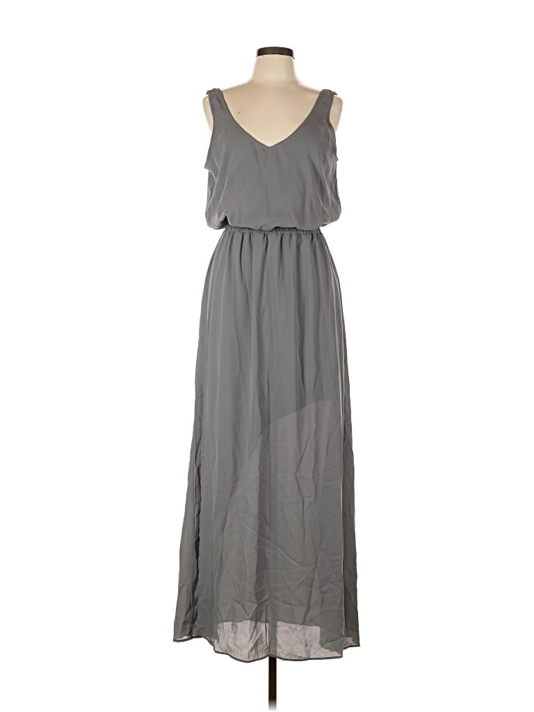 Pre-owned Show Me Your Mumu Casual Dress In Gray