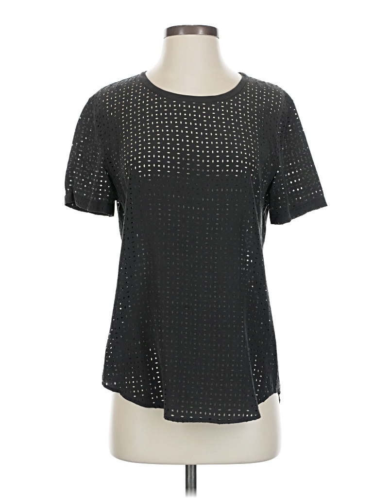 Pre-owned Equipment Short Sleeve T-shirt In Black