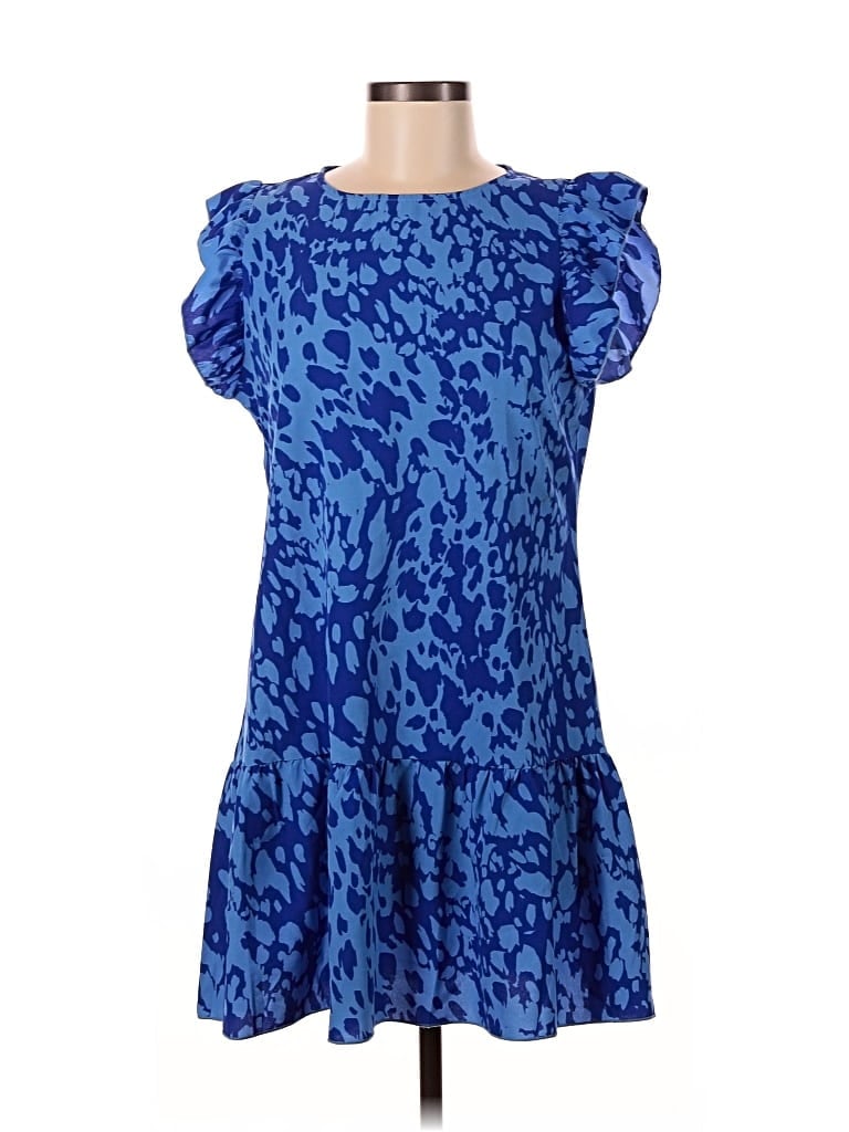 Pre-owned Unbranded Casual Dress In Blue