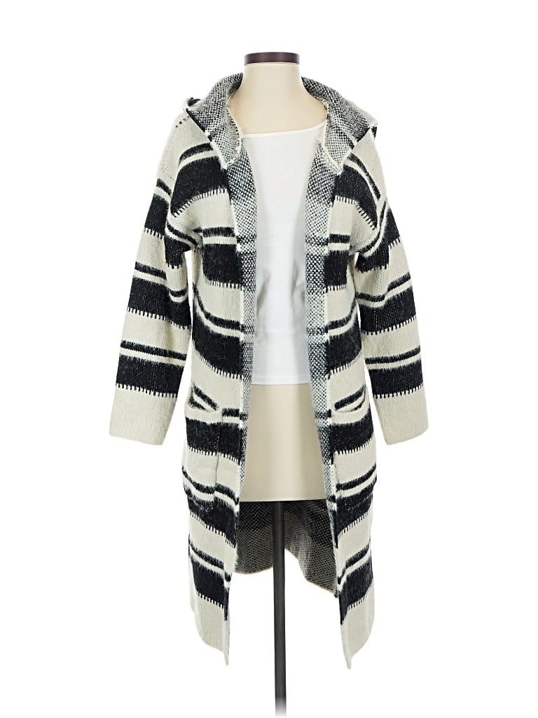 Pre-owned Emory Park Cardigan Sweater In White