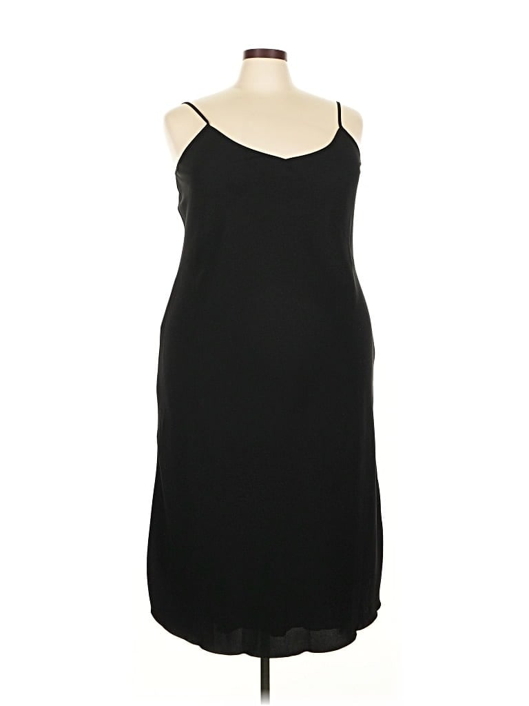 Pre-owned Marina Rinaldi Cocktail Dress In Black
