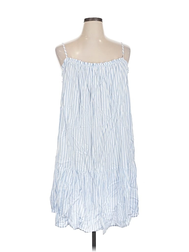 Pre-owned H&m Casual Dress In Blue