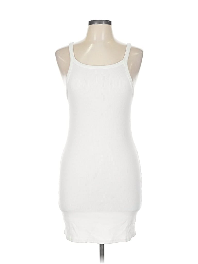 Pre-owned Out From Under Casual Dress In White