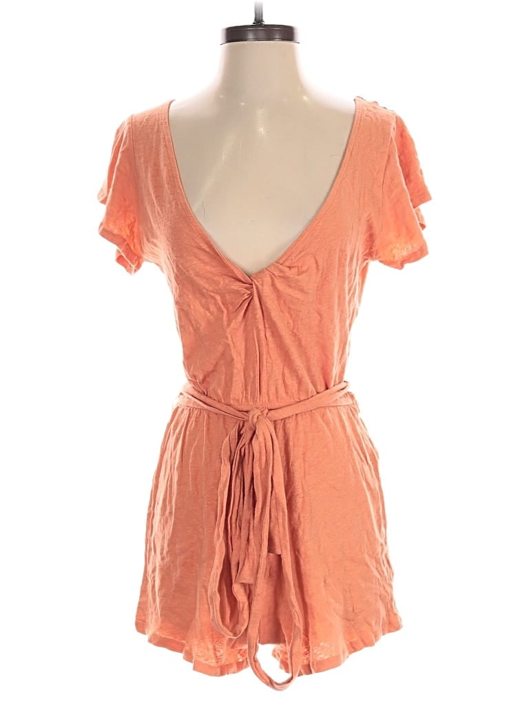 Pre-owned Free People Romper In Orange