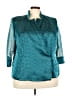 Alex Evenings Teal Blazer Size 3X - photo 1