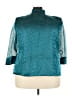 Alex Evenings Teal Blazer Size 3X - photo 2
