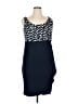 DressBarn Polka Dots Blue Cocktail Dress Size 14 - photo 1