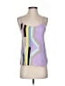 Tibi 100% Silk Purple Sleeveless Top Size 2 - photo 1