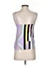 Tibi 100% Silk Purple Sleeveless Top Size 2 - photo 2