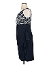 DressBarn Polka Dots Blue Cocktail Dress Size 14 - photo 5