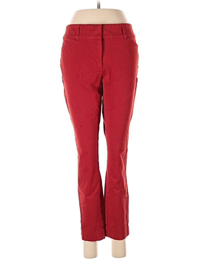 Pre-owned Ann Taylor Loft Outlet Casual Pants In Red