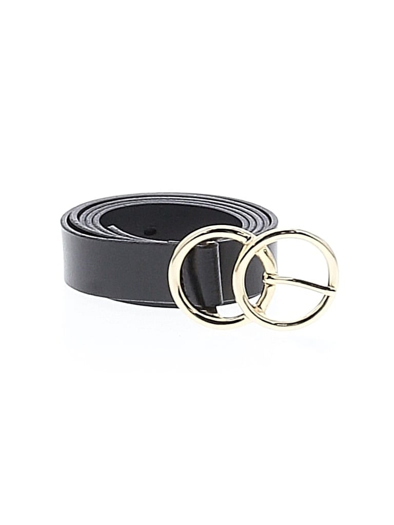 Pre-owned Halogen Belt In Black