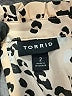 Torrid 100% Polyester Animal Print Ivory Sleeveless Blouse Size Med Plus (00) - photo 7
