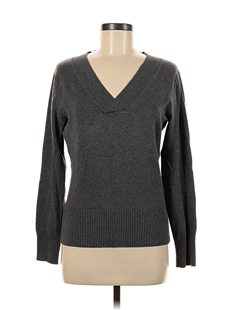 Pre-owned Gap Pullover Sweater In Gray