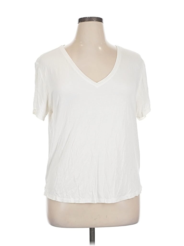 Pre-owned Able Short Sleeve T-shirt In White