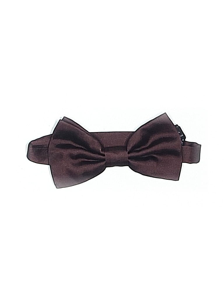 Pre-owned Dolce & Gabbana Kids' Bowtie In Burgundy