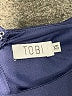 TOBI Solid Blue Cocktail Dress Size XS - photo 7