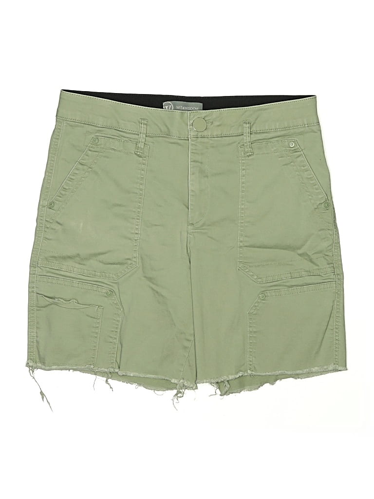 Pre-owned Wit & Wisdom Cargo Shorts In Green