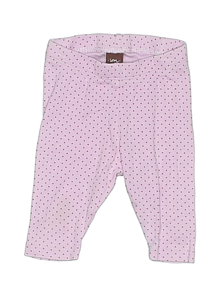 Pre-owned Tea Kids' Leggings In Pink