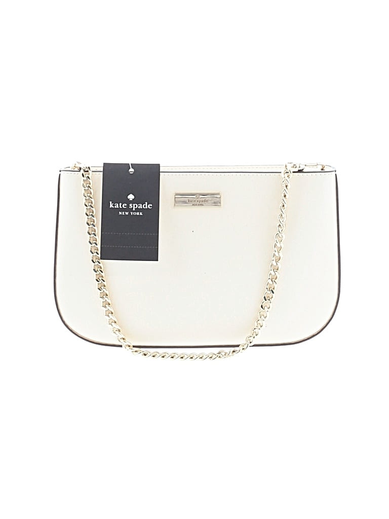 Pre-owned Kate Spade New York Satchel In White
