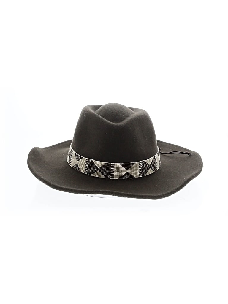 Pre-owned Nikki Beach Sun Hat In Green