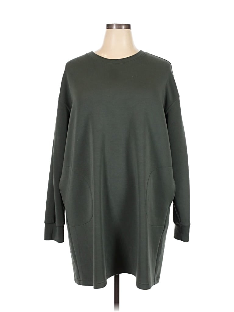 Pre-owned Spanx Casual Dress In Gray