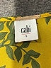 CAbi 100% Polyester Gold Yellow 3/4 Sleeve Blouse Size S - photo 7