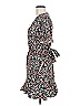 Lioness 100% Polyester Floral Black Cocktail Dress Size M - photo 5