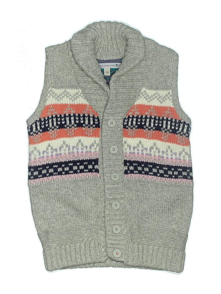 ASSORTED BRANDS Pre-owned Kids' Sweater Vest In Gray
