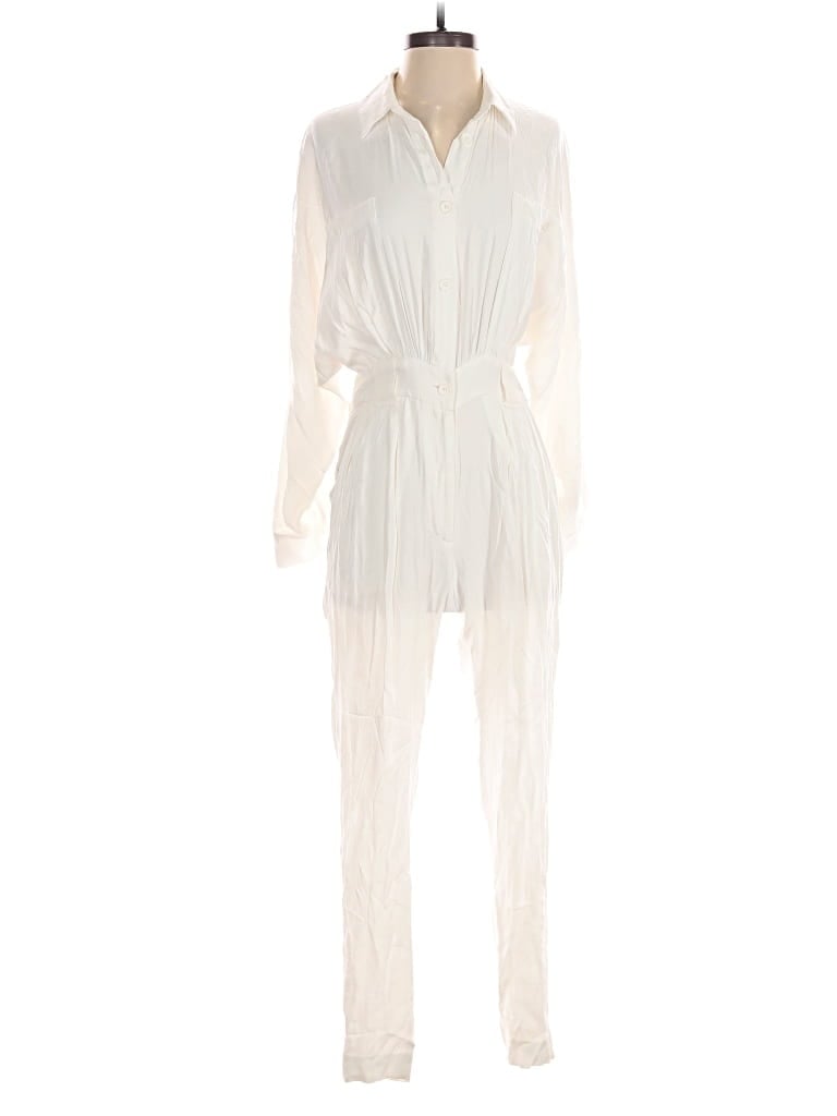 Pre-owned Iro Jumpsuit In White