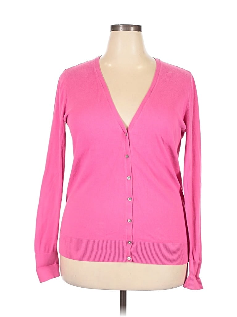 Pre-owned Old Navy Cardigan Sweater In Pink