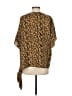 MICHAEL Michael Kors Gold Short Sleeve Blouse Size S - photo 2