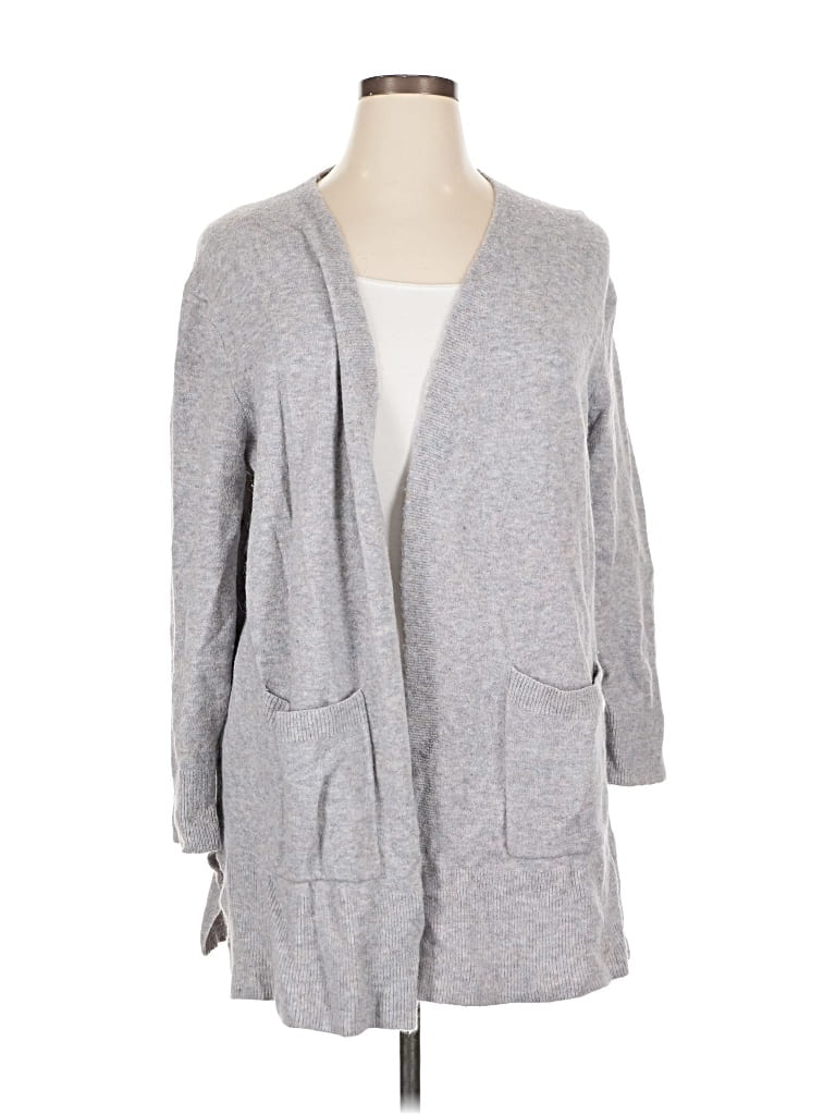 Pre-owned Madewell Cardigan Sweater In Gray