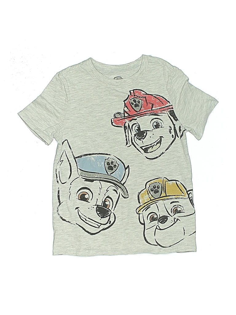 Pre-owned Paw Patrol Kids' Short Sleeve T-shirt In White