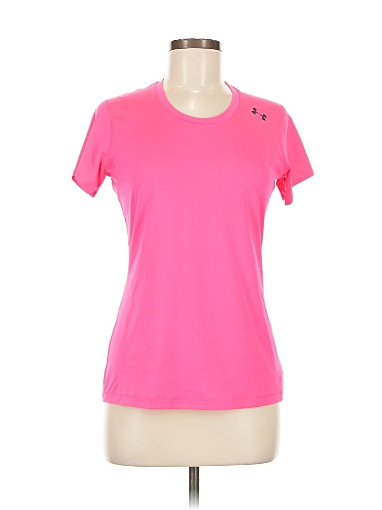 Pre-owned Under Armour Active T-shirt In Pink