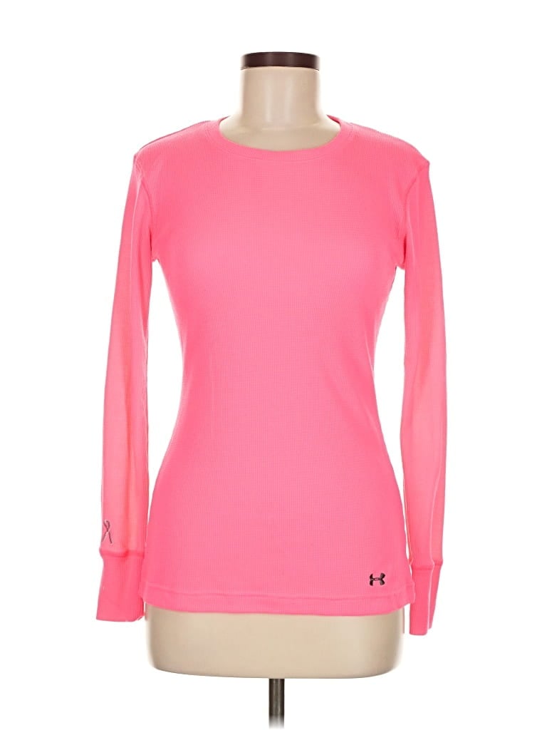 Pre-owned Under Armour Sweatshirt In Pink