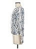 Generation Love Snake Print Silver Pullover Sweater Size M - photo 5