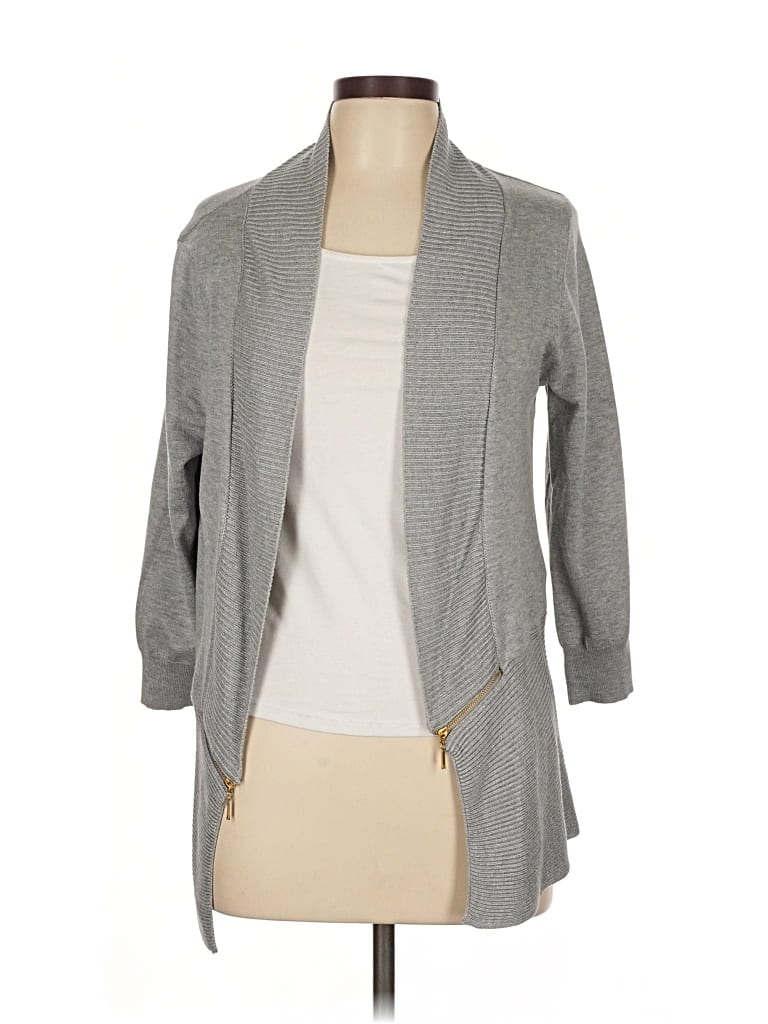 Pre-owned Premise Studio Cardigan Sweater In Gray