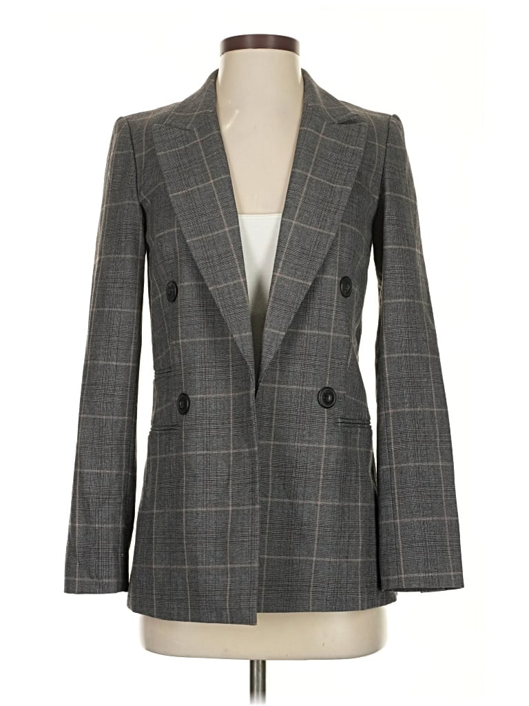 Pre-owned Antonio Melani Blazer Jacket In Gray