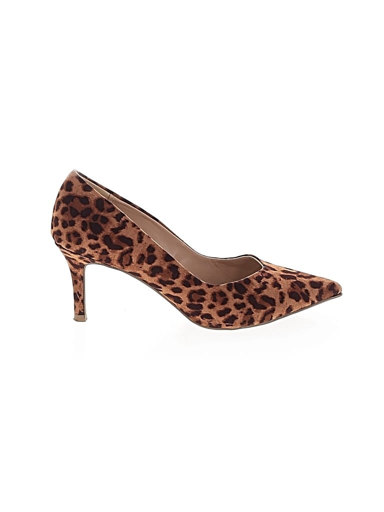 Pre-owned Crown & Ivy Heels In Brown