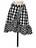 J.Crew Checkered-gingham Black Casual Skirt Size 00 - photo 1