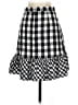 J.Crew Checkered-gingham Black Casual Skirt Size 00 - photo 2