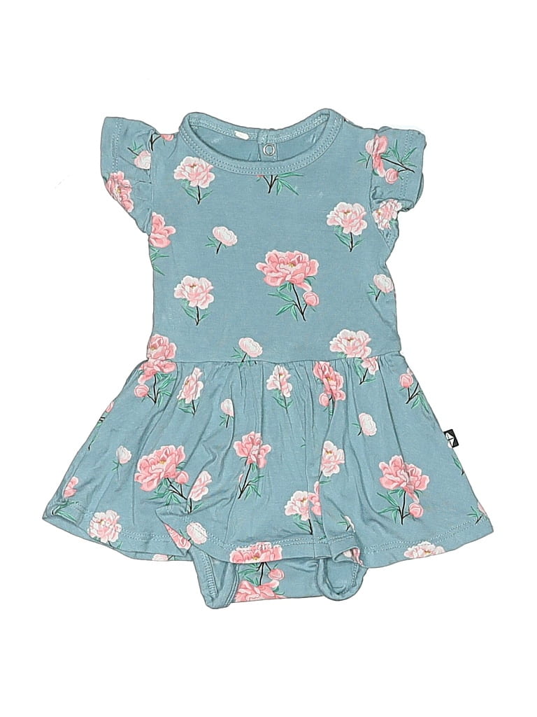 Pre-owned Kyte Baby Babies' Short Sleeve Onesie In Blue