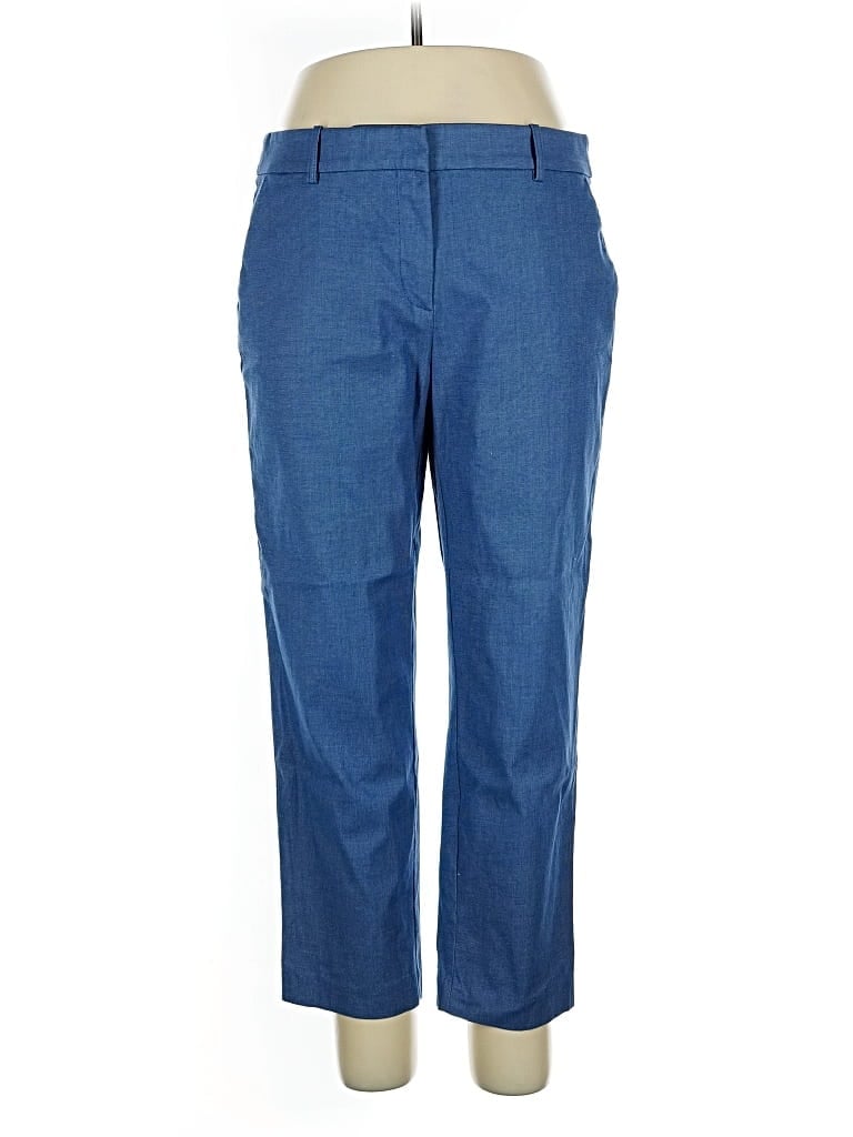 ANN TAYLOR LOFT Pre-owned Casual Pants In Blue