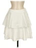 Aqua Solid Ivory Formal Skirt Size M - photo 1