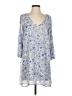 Lulus 100% Polyester Paisley Blue Casual Dress Size S - photo 1